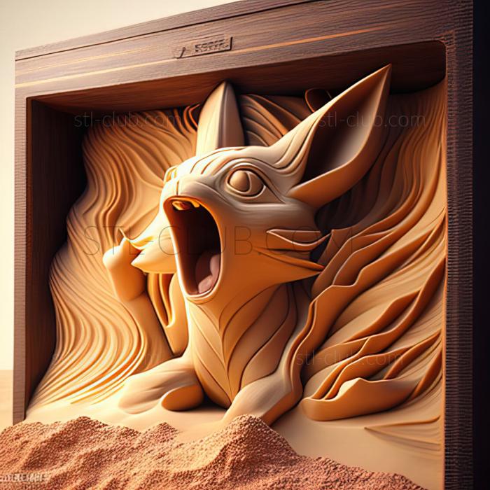 3D model Sleight of Sand Pachirisu is in Kabaldons Mouth (STL)